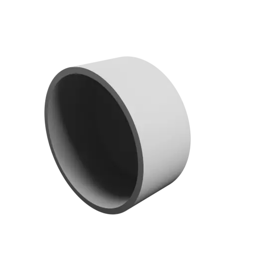3D Model Tubing adapter STL 3D file ⌀&nbsp;70–32&nbsp;mm (Length: 52&nbsp;mm)