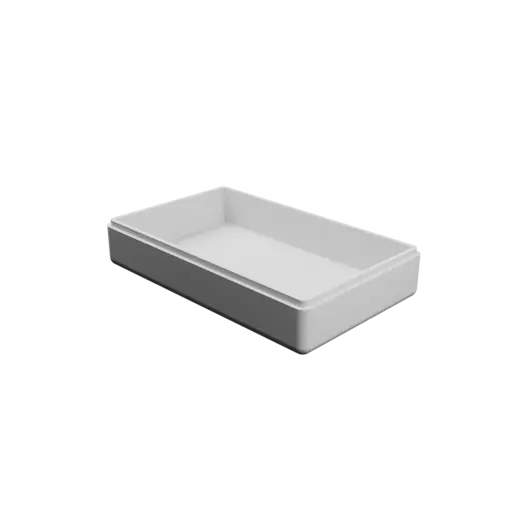 fichier 3D STL boîte rectangulaire avec couvercle - 180×110×40 mm, paroi 5 mm