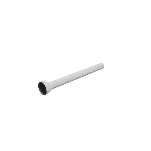 Tube adapter STL file ⌀ 29–16 mm (Length: 195 mm)
