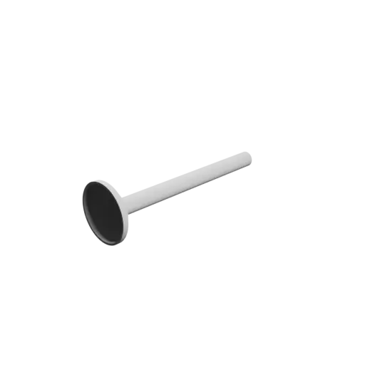 Tubing adapter STL file ⌀ 58–16 mm (Length: 195 mm)
