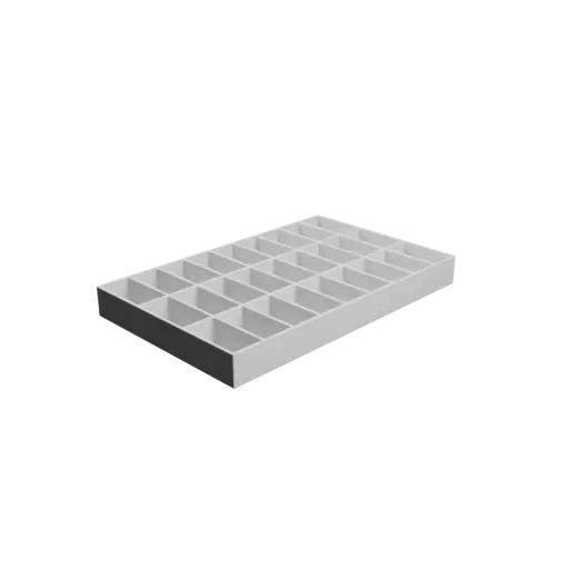 fichier 3D STL Boîte multi-compartiments : 27 compartiments de 47×24×22 mm