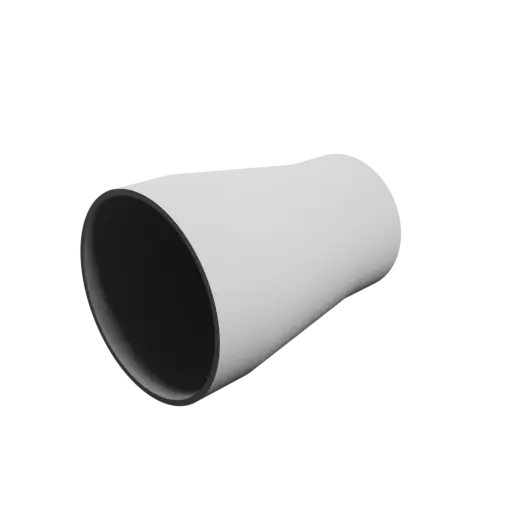 fichier STL Raccord de tube ⌀ 100-78 mm (Longueur : 140 mm)