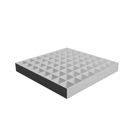 fichier STL Boîte multi-compartiments : 64 compartiments de 72×72×72 mm
