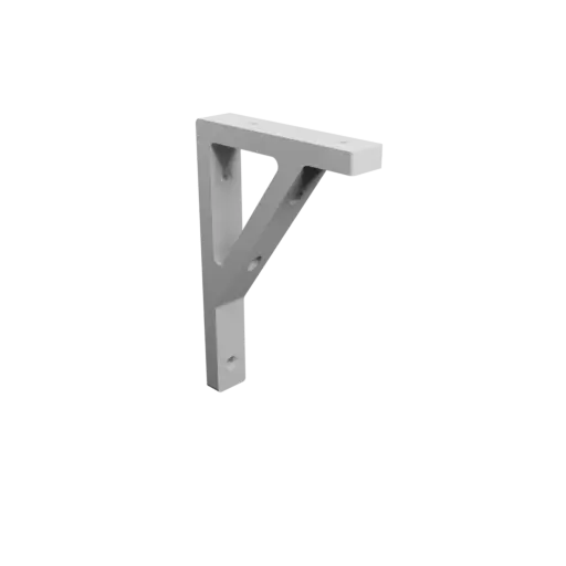 fichier STL Équerre de fixation 100×150 mm, Épaisseur 10 mm, Diamètre orifice 5 mm