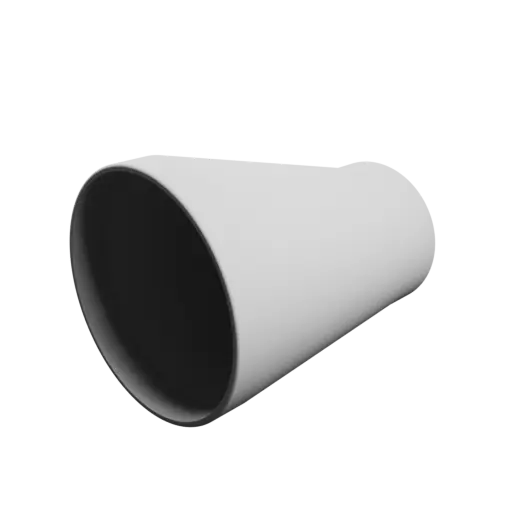Modèle 3D Fichier STL Adaptateur ⌀&nbsp;121-78&nbsp;mm (Longueur&nbsp;: 140&nbsp;mm)