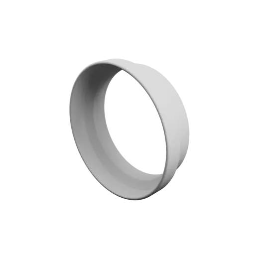 Tube adapter STL file ⌀ 83–73 mm (Length: 25 mm)