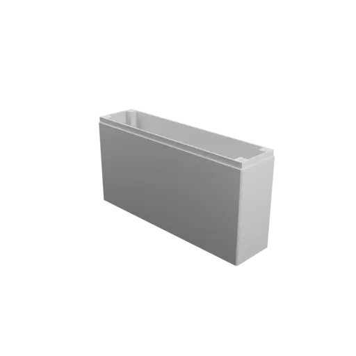fichier STL Boîtier avec couvercle vissé : 165×40×88 mm (avec aération sur le couvercle)