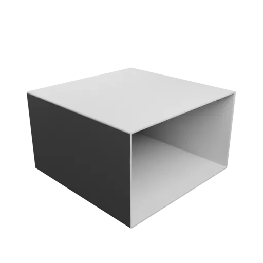 fichier 3D STL Casier de rangement 1 tiroir 150×86×150 mm, épaisseur: 2 mm