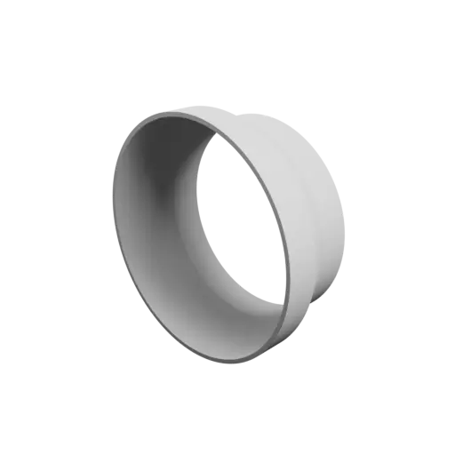 Tubing adapter STL 3D file ⌀ 110–94 mm (Length: 45 mm)
