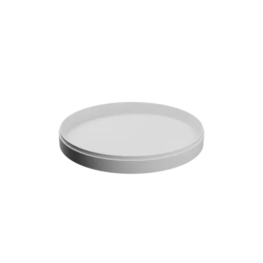 fichier 3D STL Boîte ronde avec couvercle ⌀ 200 mm - Hauteur: 25 mm, Coque: 3 mm