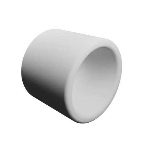 Washer / Flat Gasket STL file ⌀ID: 8 mm ⌀OD: 10 mm thickness: 8 mm + fillets
