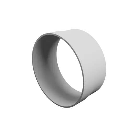 fichier 3D STL Adaptateur de tube ⌀ 204-198 mm (Longueur : 92 mm)