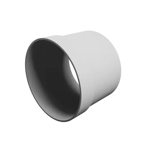 fichier 3D STL Raccord de tuyau ⌀ 100-95 mm (Longueur : 75 mm)