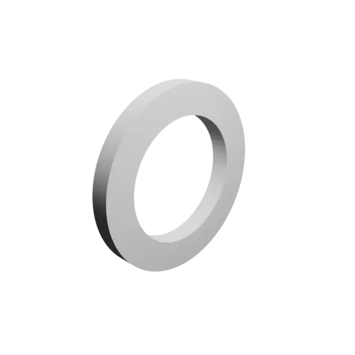 fichier 3D STL Joint plat / Rondelle ⌀int: 13.2 mm ⌀ext: 19.5 mm épaisseur: 2 mm