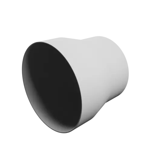 fichier 3D STL Adaptateur de tuyau ⌀ 180-152 mm (Longueur : 159 mm)