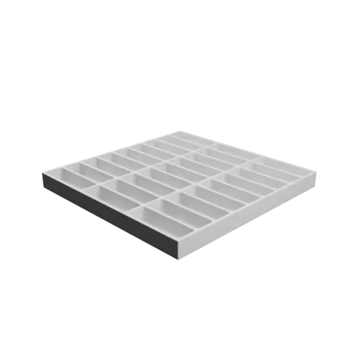 fichier STL Boîte multi-compartiments : 27 compartiments de 65×20×15 mm
