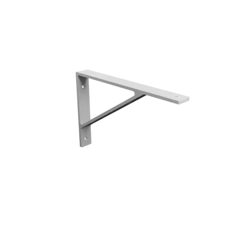 Angle bracket 230×150 mm STL 3D file, thickness 5 mm, hole diameter 5 mm
