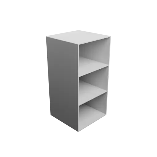fichier 3D STL Casier de rangement 3 tiroirs 150×100×150 mm, épaisseur: 3 mm
