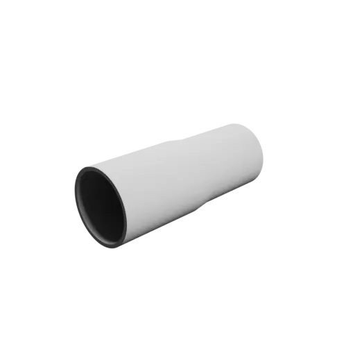 Tubing adapter STL 3D file ⌀ 39–36 mm (Length: 100 mm)