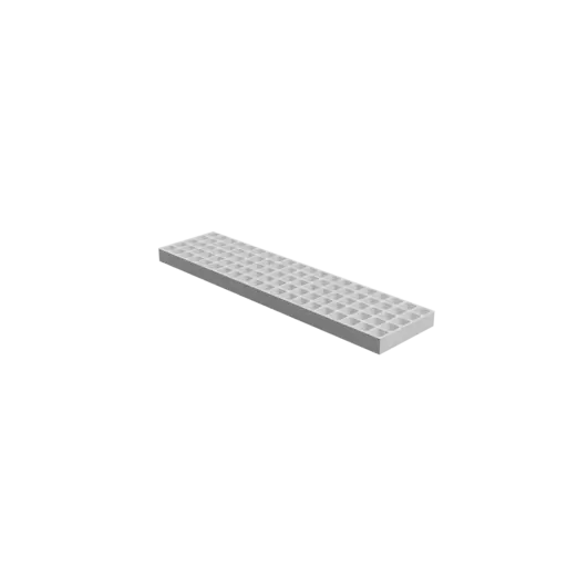 Multi-compartment box STL 3D file: 100 compartments of 45×45×45 mm