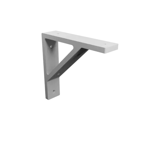 fichier STL Équerre d'étagère 160×150 mm, Épaisseur 9 mm, Diamètre orifice 5 mm