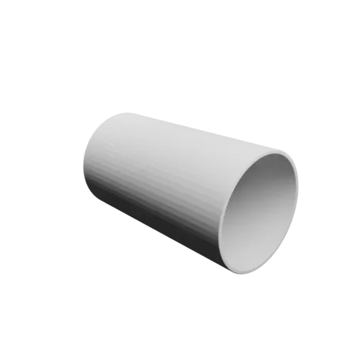 Pot STL file, inner: base Ø50 mm, top Ø55 mm, height 100 mm - wall thickness 2 mm
