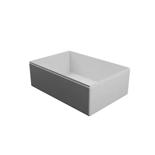 fichier STL boîte rectangulaire avec couvercle - 185×125×65 mm, paroi 2 mm