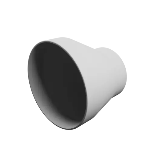 fichier 3D STL Raccord de tuyau ⌀ 116-74 mm (Longueur : 85 mm)