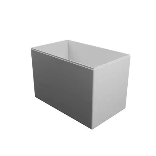 modèle 3D STL boîte rectangulaire avec couvercle - 250×150×170 mm, paroi 3 mm