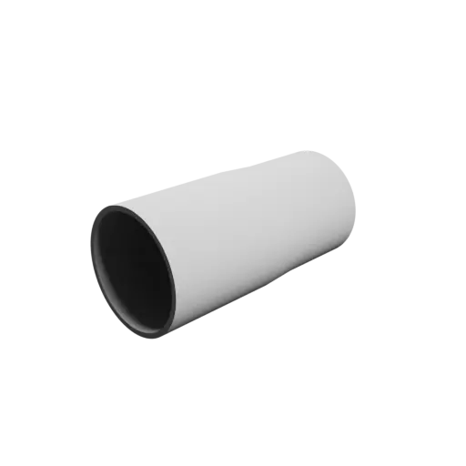 Tubing adapter STL file ⌀ 46–44 mm (Length: 95 mm)