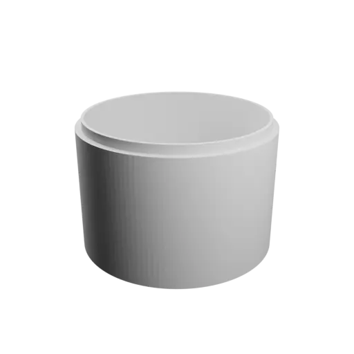 fichier 3D STL Boîte ronde avec couvercle ⌀ 110 mm - Hauteur: 80 mm, Coque: 5 mm