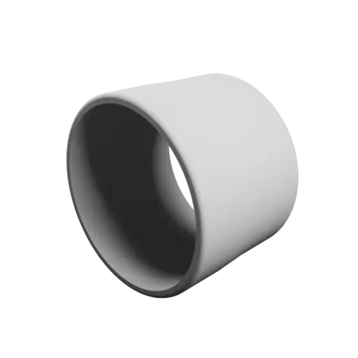 fichier 3D STL Raccord de tuyau ⌀ 112-110 mm (Longueur : 80 mm)