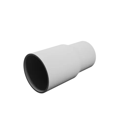 Tubing adapter STL file ⌀ 48–41 mm (Length: 90 mm)