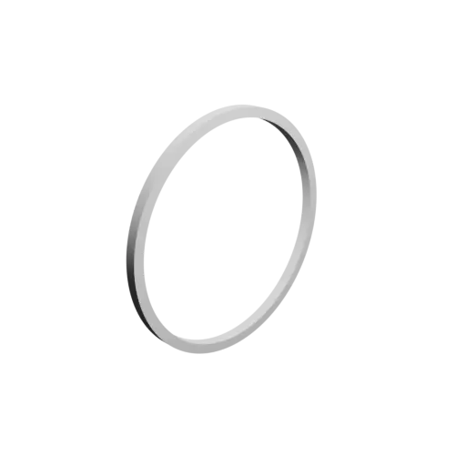 fichier 3D STL tube Ø ext. 111 mm, Ø int. 102 mm, longueur 5 mm
