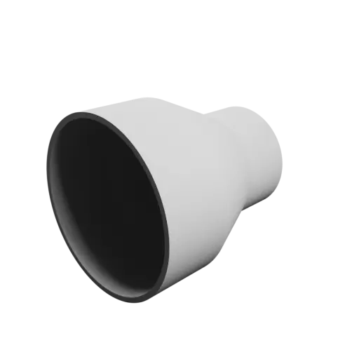fichier STL Raccord ⌀ 98-63 mm (Longueur : 110 mm)