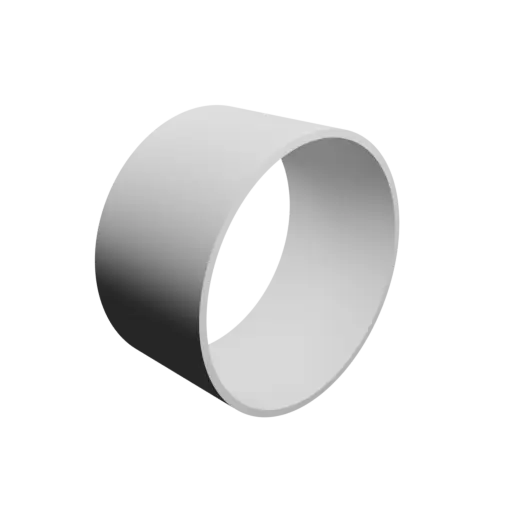fichier STL tube creux Ø ext. 93 mm, Ø int. 88 mm, longueur 50 mm