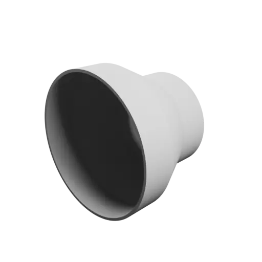 fichier STL Raccord de tuyau ⌀ 154-108 mm (Longueur : 117 mm)