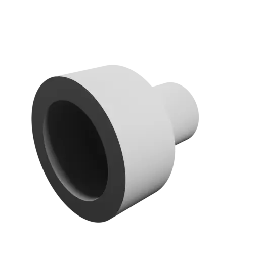 fichier STL Adaptateur de tube ⌀ 66-34 mm (Longueur : 70 mm)