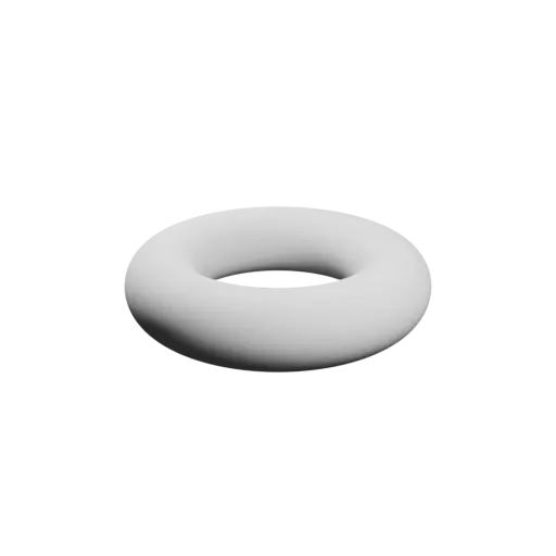 O-ring STL file ID 6.5 × CS 3 mm