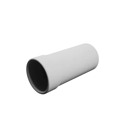 Tube adapter STL file ⌀ 45–42 mm (Length: 96 mm)