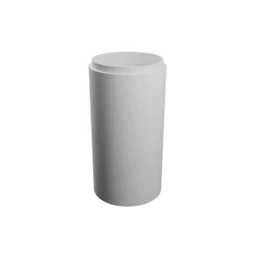 fichier 3D STL Boîte ronde avec couvercle ⌀ 61 mm - Hauteur: 120 mm, Coque: 3 mm