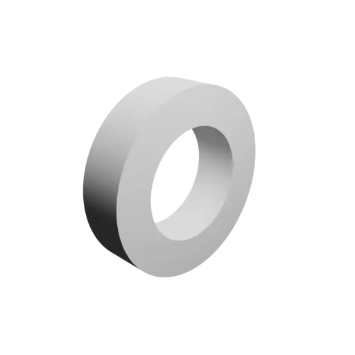 fichier 3D STL Joint plat / Rondelle ⌀int: 12 mm ⌀ext: 20 mm épaisseur: 5 mm