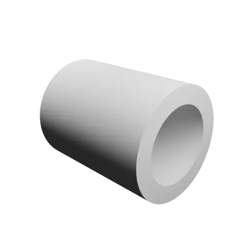 fichier 3D STL tube cylindrique Ø ext. 8.9 mm, Ø int. 6.1 mm, longueur 11 mm