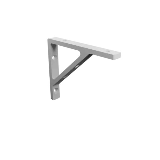 fichier STL Équerre d'étagère 120×100 mm, Épaisseur 6 mm, Diamètre orifice 6 mm