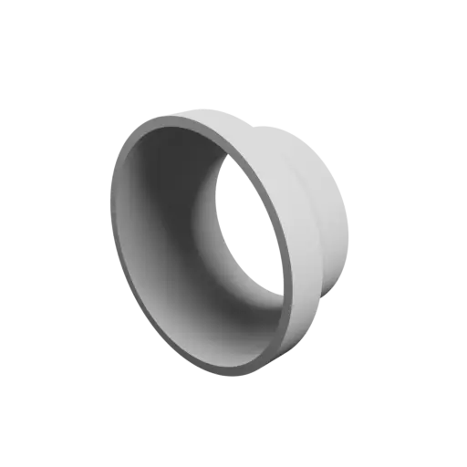 fichier STL Adaptateur de tube ⌀ 130-100 mm (Longueur : 60 mm)