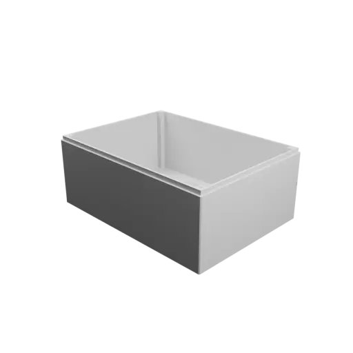 fichier STL Boîtier avec couvercle vissé : 220×160×90 mm (avec aération sous le boîtier)