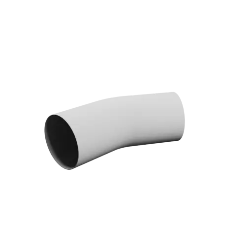 fichier 3D STL Coude 30° ⌀ext: 76 mm ⌀int: 74 mm épaisseur: 1 mm