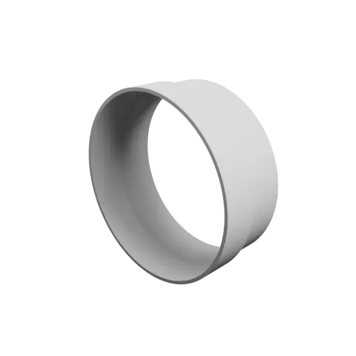 fichier STL Raccord de tuyau ⌀ 162-155 mm (Longueur : 65 mm)