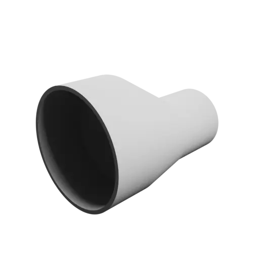 fichier 3D STL Raccord de tuyau ⌀ 91-50 mm (Longueur : 109 mm)
