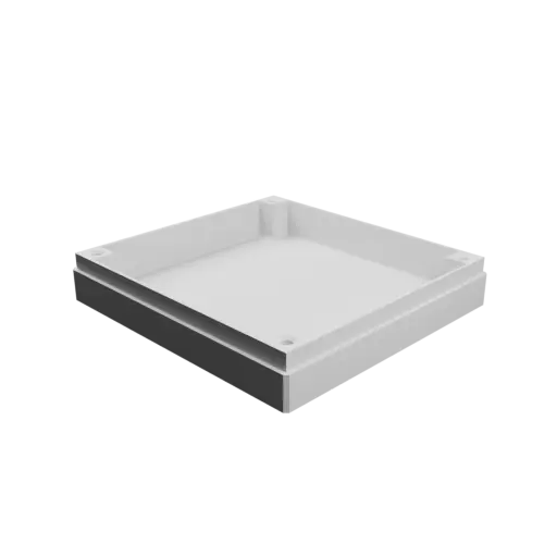 fichier STL Boîtier avec couvercle vissé : 90×85×20 mm